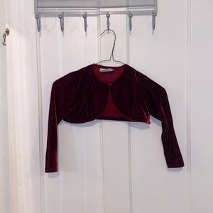 kids velvet cover-up